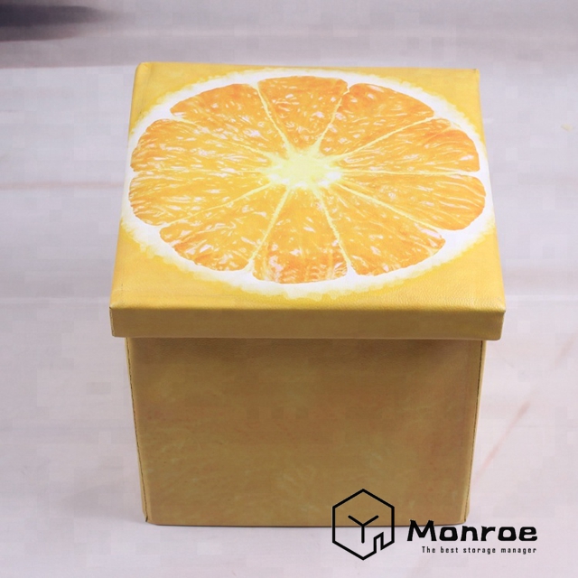 Hochwertiger, ausgefallener Ottomanen-Aufbewahrungshocker mit