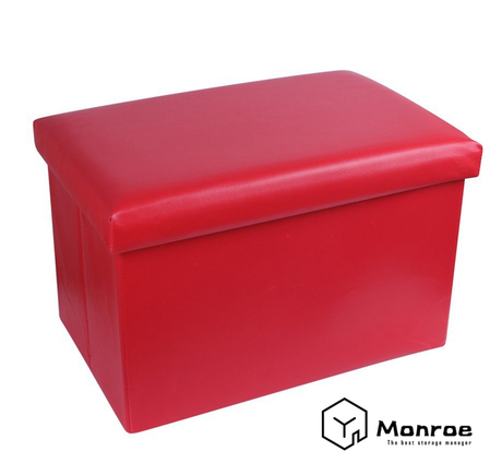 inen Kleine Ottomane Fußstütze, Robuster Faltwürfel Ottomane mit