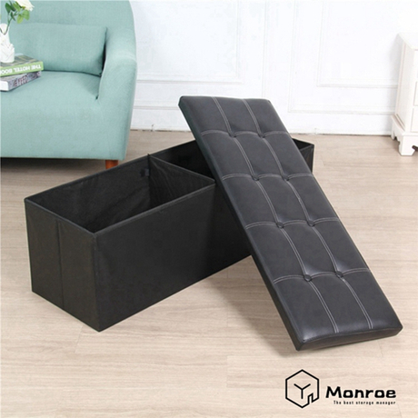 43 Zoll Folding Storage Ottoman Bank mit Klappdeckel
